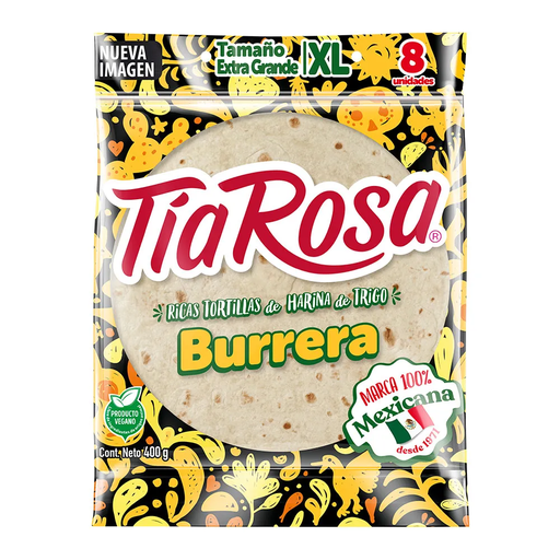 TORTILLA BURRERA TIA ROSA 22cm 400gr