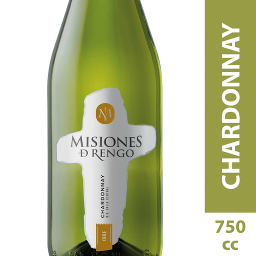 VINO MISIONES DE RENGO CHARDONNAY VARIETAL 750cc (12°) 