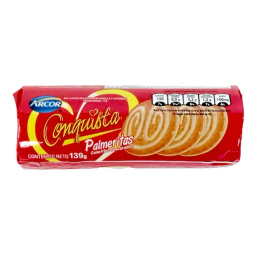 GALLETA CONQUISTA PALMERITA 139 GR