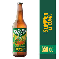 CERVEZA VOLCANES DEL SUR LUCUMA 650 (6.5°) 
