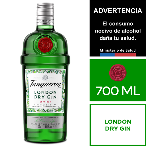 GIN TANQUERAY 700 ML (40°)