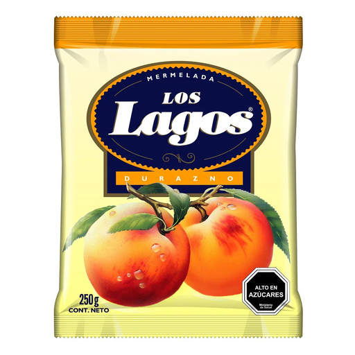 MERMELADA LOS LAGOS DURAZNO 225 Gr