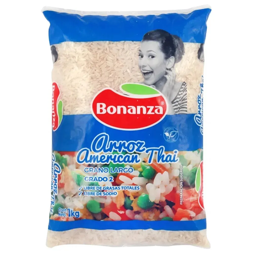 ARROZ BONANZA IMPORTADO G2 1K 