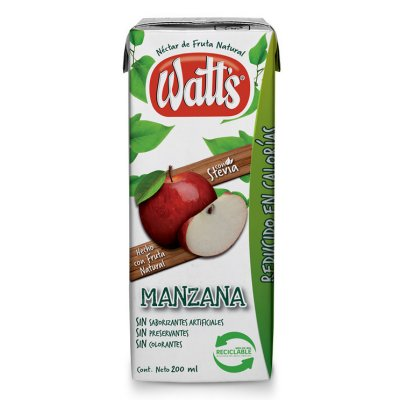 WATTS TETRA MANZANA 200ML 