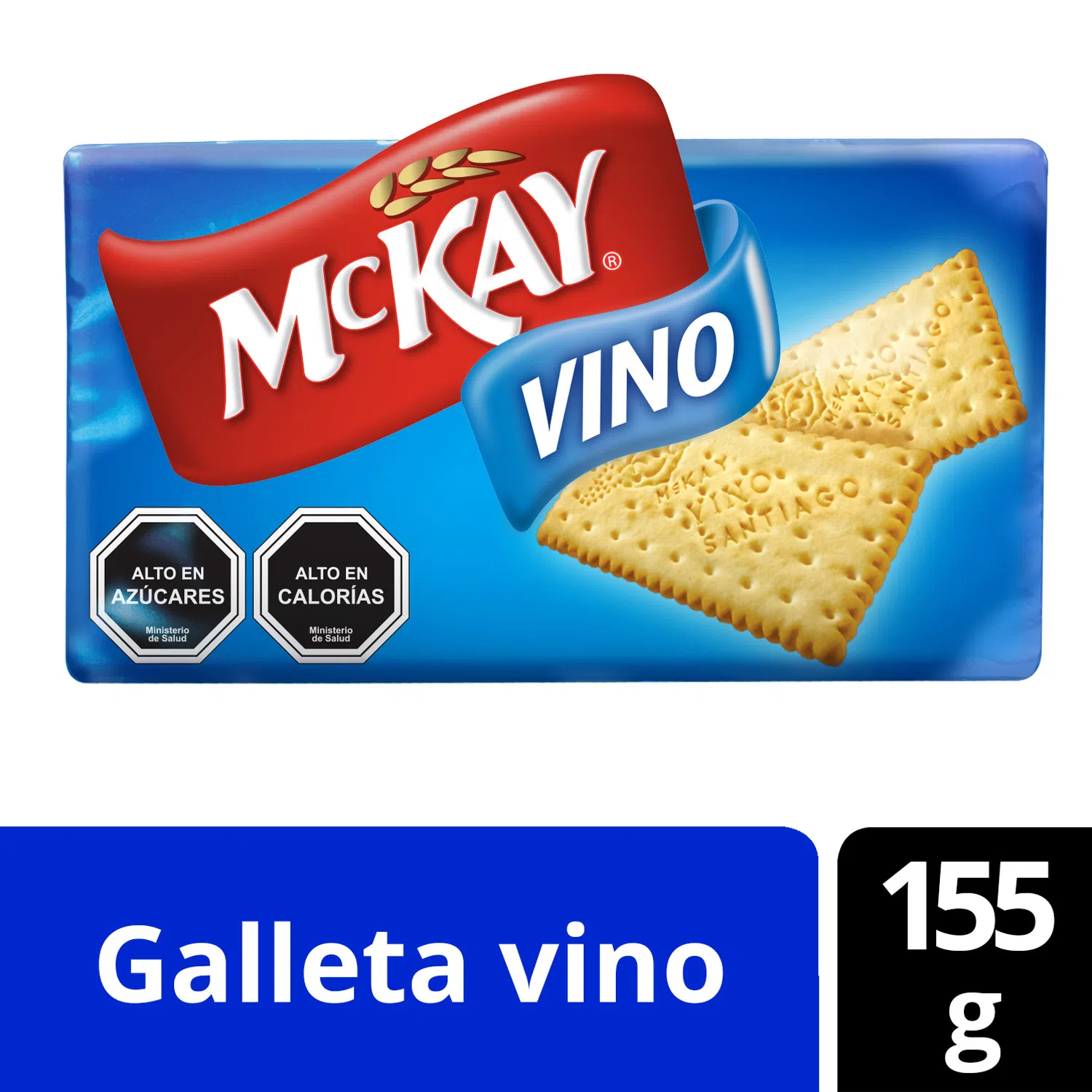 GALLETA MCKAY VINO 155G