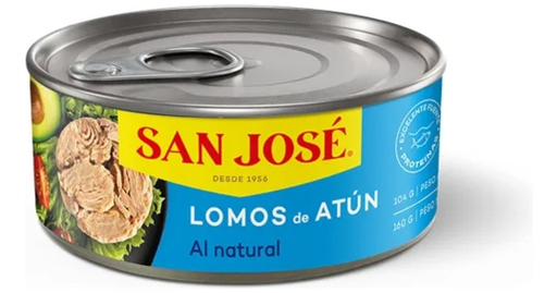 LOMOS DE ATUN AGUA SAN JOSE 140 GR