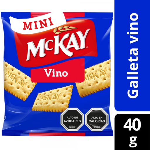 GALLETA MINI VINO MACKAY 40 GR