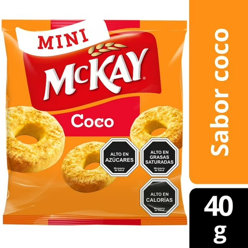 GALLETA MINI COCO MACKAY 40 GR 