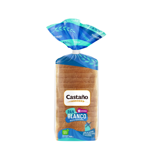 PAN MOLDE BLANCO CASTAÑO 570G