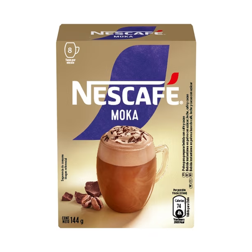 NESCAFE MOKA 144gr  (8UNX18gr)