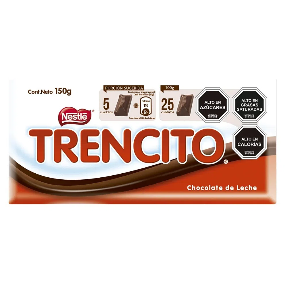 CHOCOLATE TRENCITO NESTLE 150 GR