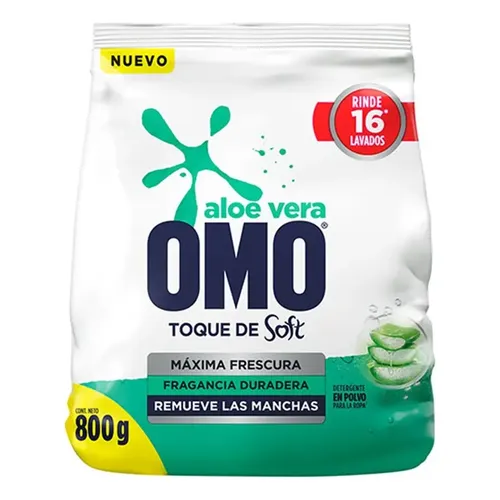 DETERGENTE OMO FRESCURA 800 gr