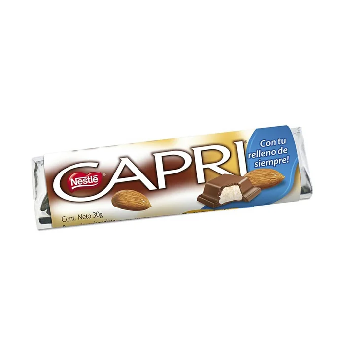 [U81-13] CHOC CAPRI ALMENDRA 30G