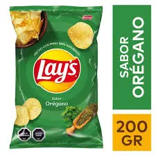 PAPAS LAYS OREGANO 180g
