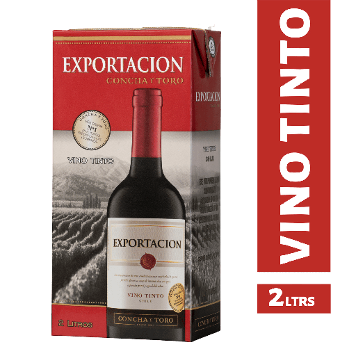 [2179] VINO EXPORTACION CONCHA Y TORO 2 LT TETRA (12°)
