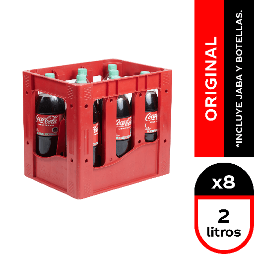 COCA COLA RETORNABLE 2 LT (JABA X 8UN)