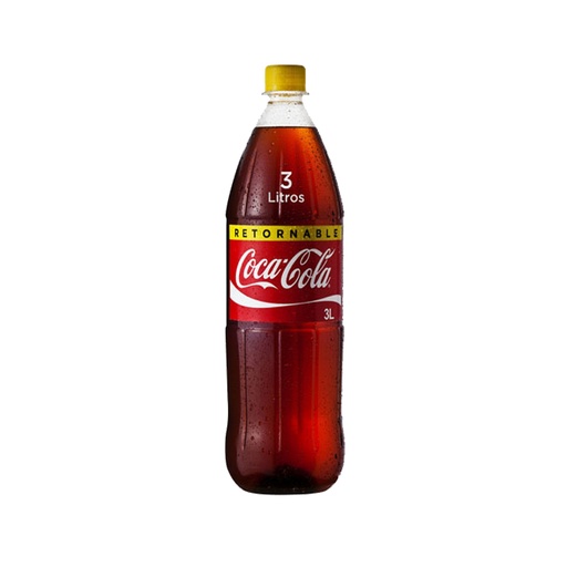 [U101-1] BEBIDA COCA COLA RETORNABLE 3LT