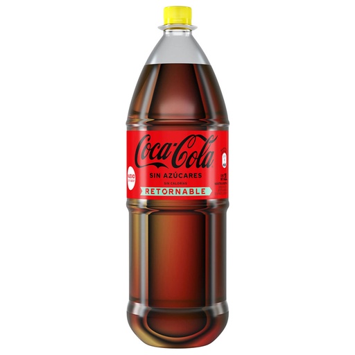 [U101-2] BEBIDA  COCA COLA SIN AZUCAR RETORNABLE 3 LT