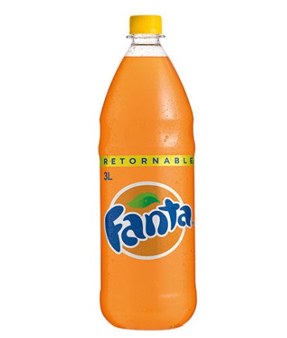 [U101-4] BEBIDA FANTA RETORNABLE 3 LT