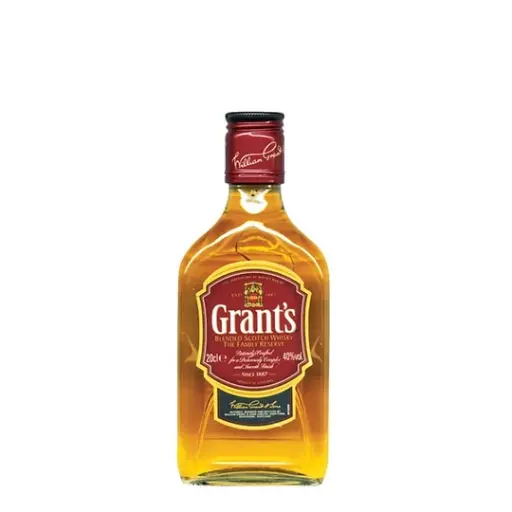 [U1824] PETACA WHISKY GRANTS  200 ML (40°)