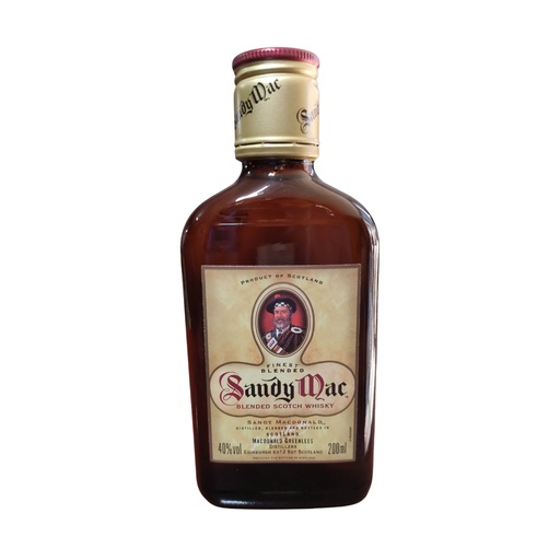 [U810-29] WHISKEY PETACA SANDY MACDONALD 200ML (40°)