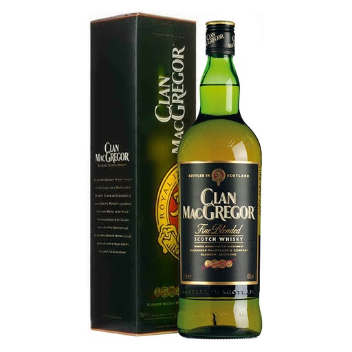 [U810-49] WHISKY  CLAN MACGREGOR  1L (40°)