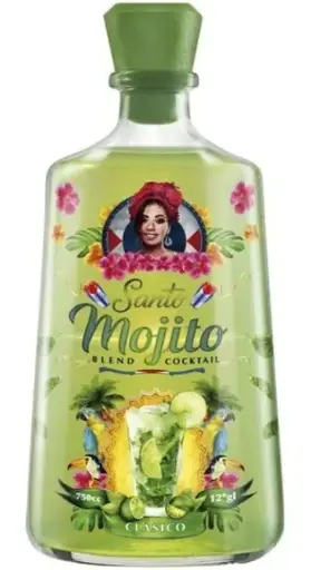 [U800-27] SANTO MOJITO COCKTAIL 750cc (12°)