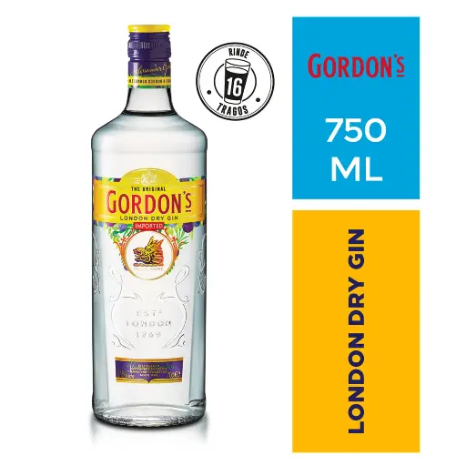 [U800-38] GIN GORDON 750ML (37.5°)