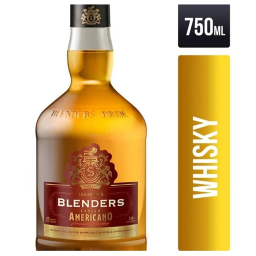 [U810-48] WHISKY BLENDERS ESTILO AMERICANO 750CC  (40°)