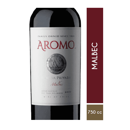 [U910-3] VINO AROMO RESERVA PRIVADA MALBEC 750cc (14°)