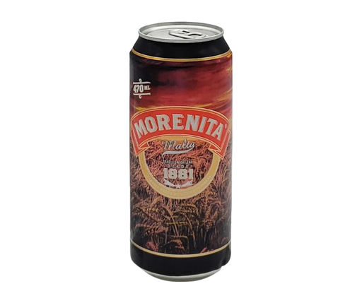 [U400-27] CERVEZA MORENITA MALTA LATA 470cc (5.3°)