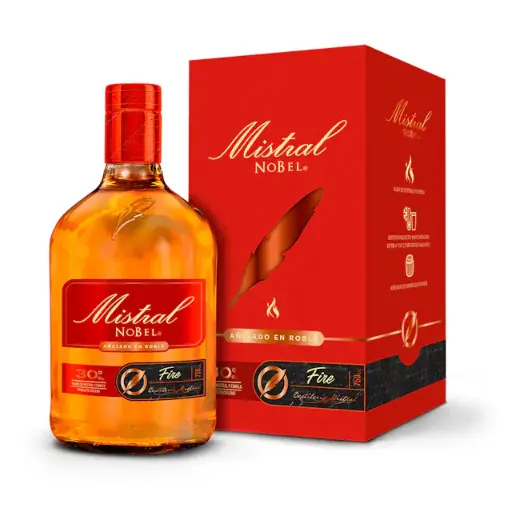 [U805-7] PISCO MISTRAL NOBEL FIRE 750cc (30°)