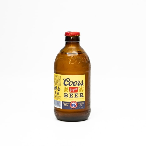 [U401-6] CERVEZA COORS BOTELLIN 355CC (5º)