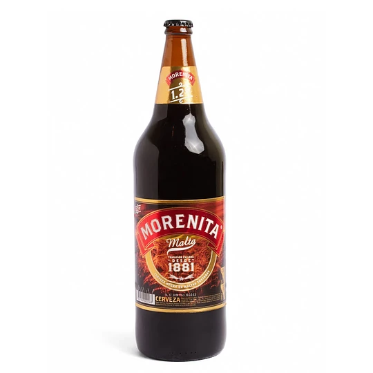 CERVEZA MORENITA MALTA RETORNABLE 1.2 LT (5.3º)