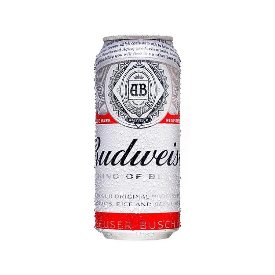 CERVEZA BUDWEISER LATA 473CC (5º)