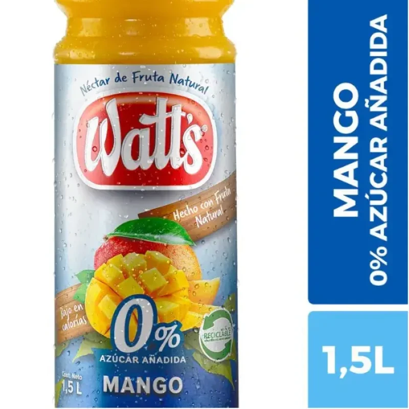 [U700-5] NECTAR WATTS MANGO LIGH 1.5L