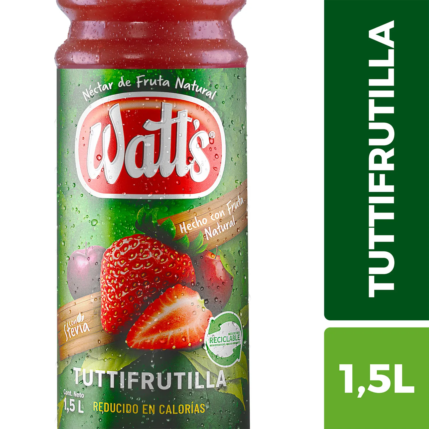 [U700-13] NECTAR WATTS TUTTIFRUTILLA  1.5 LT