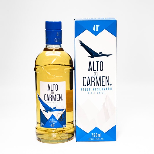 [U805-14] PISCO ALTO DEL CARMEN RESERVADO 750cc (40°)