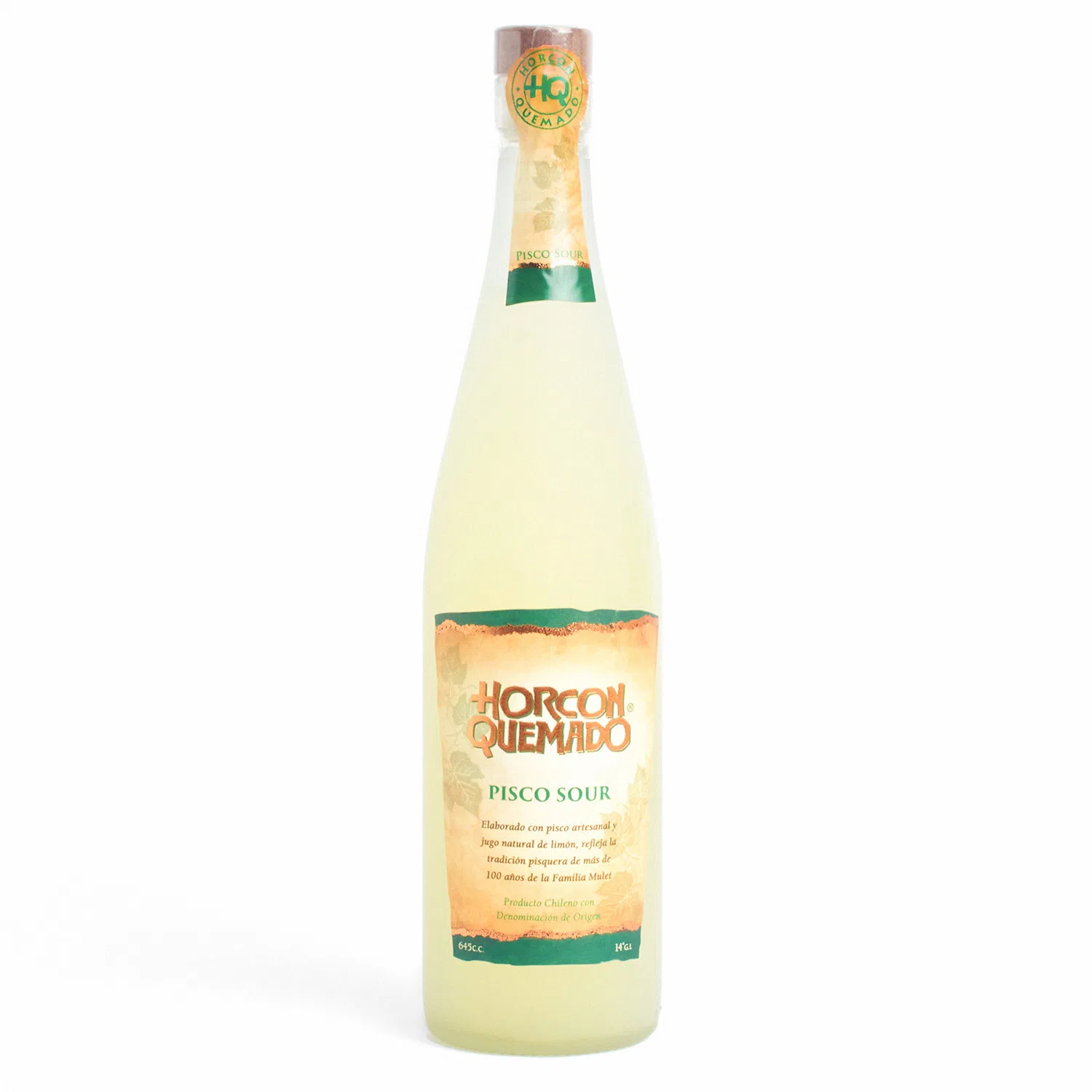 PISCO HORCON QUEMADO SOUR 645cc (14°)