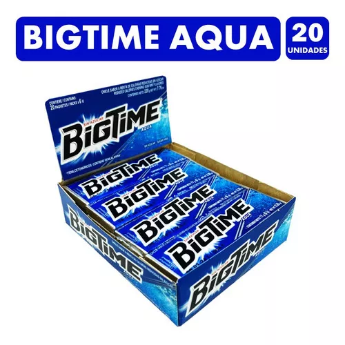 BIGTIME AQUA 11G (CAJA X 20UN)