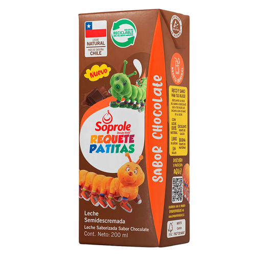 [1888] LECHE SOPROLE CHOCOLATE TETRA 200 ML 