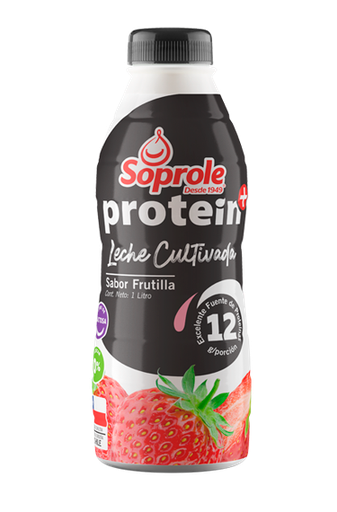 [2015] LECHE CULTIVADA PROTEIN FRUTILLA 1L