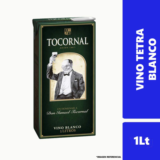 VINO TOCORNAL BLANCO TETRA 1L (12°)