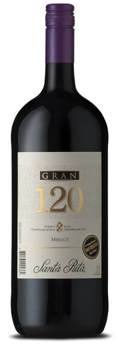 [U925-1] VINO GRAN 120 MERLOT BOTELLON 1.5 LT (12°)