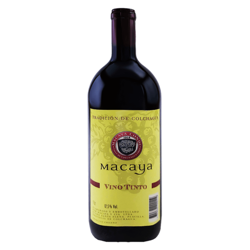 [U900-15] VINO MACAYA  BOTELLA 1 LT (12.5°)