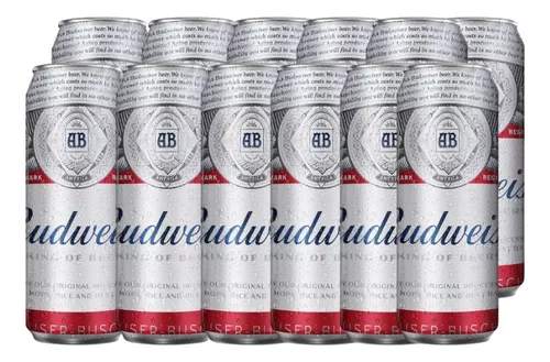 [U407-2] CERVEZA BUDWEISER 710cc (5°) X 12 UN