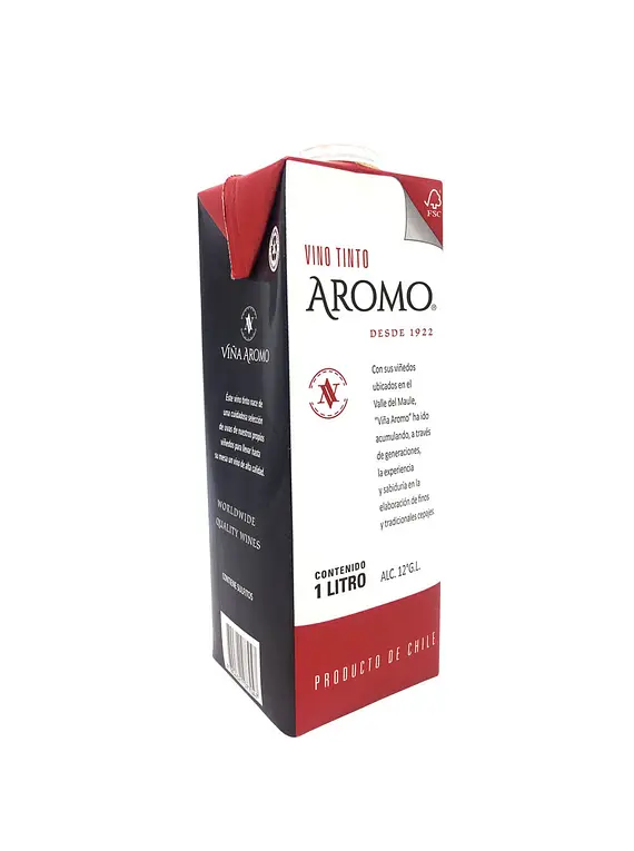 [U915-2] VINO AROMO TINTO TETRA 1 LT (12°)