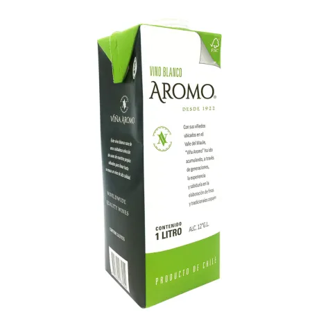 [U915-5] VINO AROMO BLANCO 1LT (12°)
