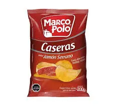 PAPAS SABOR JAMON SERRANO 180g