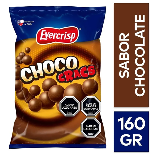 CHOCO CRACS EVERCRISP 160G